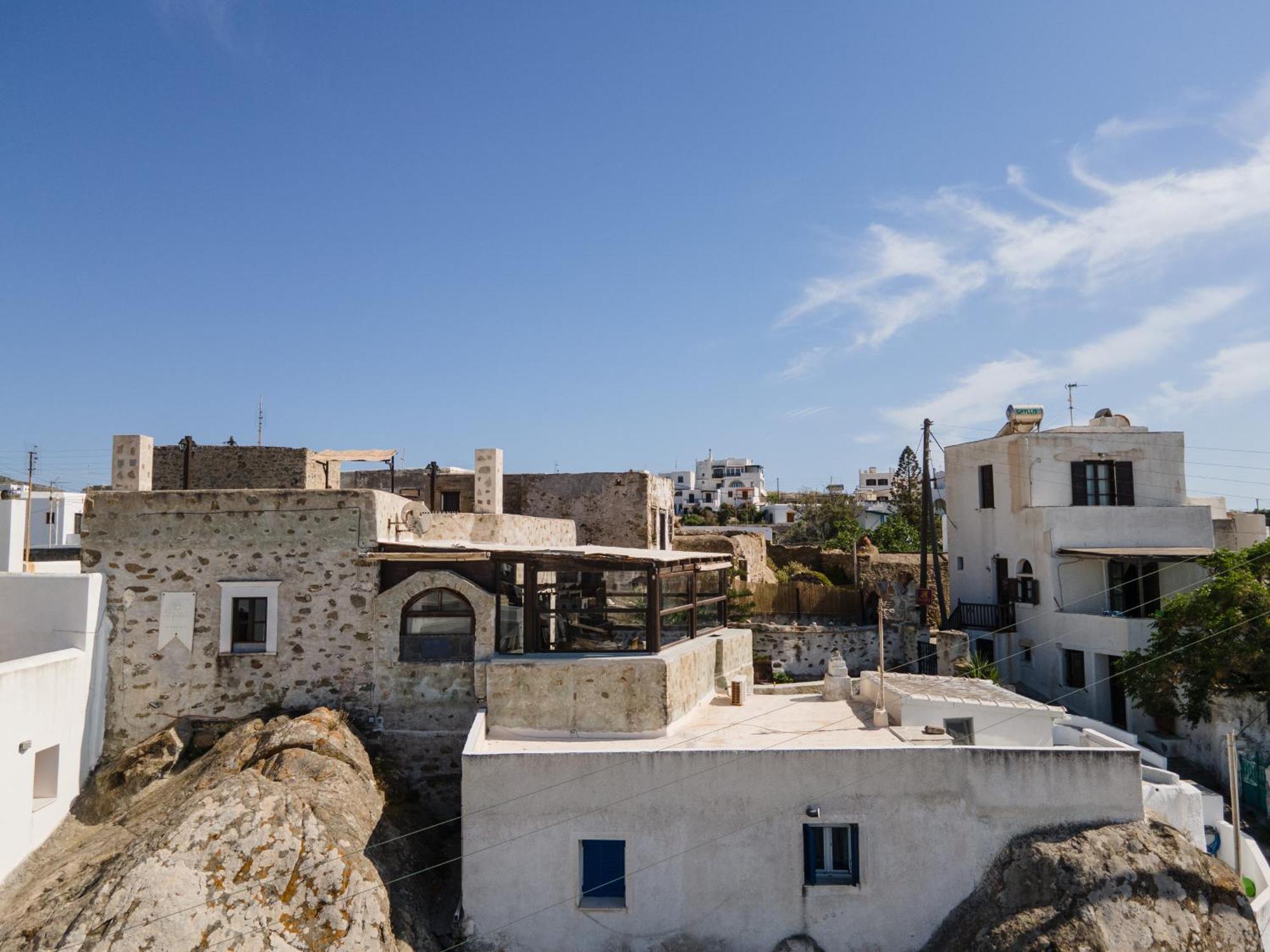Themed House "Castle Halaros" View 17Th Century Villa Glinado Naxos Екстериор снимка