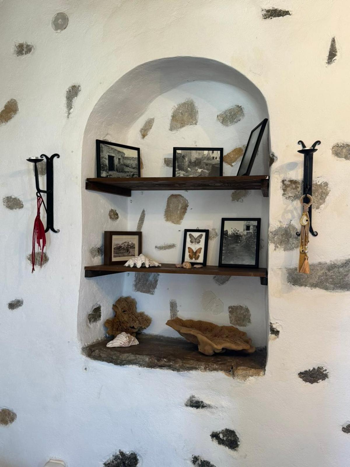 Themed House "Castle Halaros" View 17Th Century Villa Glinado Naxos Екстериор снимка